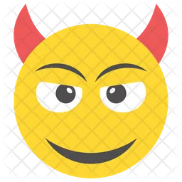 Smiley maléfique Emoji Icône