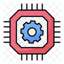 Microchip Chip Processor Icon