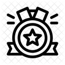 Medaille Sportspiel Sieg Symbol