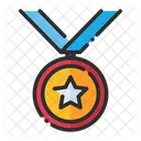 Medaille Auszeichnung Belohnung Symbol