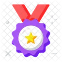 Auszeichnung Gewinner Abzeichen Symbol
