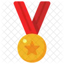 Medaille Sport Auszeichnung Symbol