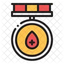 Medal Blood Winner Symbol