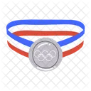 Médaille d'argent olympique  Icône