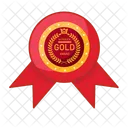 Médaille d'or  Icône