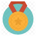 Medaille Etoile Prix Medaille Dor Icon