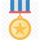 Militaire Medaille Etoile Icône