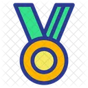 Medal Badge Reward Icon
