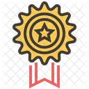 Medal Badge Star Icon