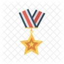 Medal Ribbon Star Icon