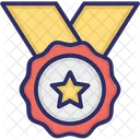 Medal Achievement Badge Icône