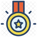 Medal Businessman Project Icon