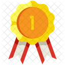 Medal Ribbon Badge Icon