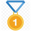 Winner Win Medal Icon