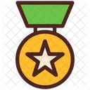 Award Star Medal Icon