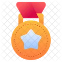 Winner Gold Medal Sports Icon