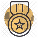 Medal Honor Badge Icon