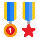 Medal Wining Star Icon