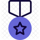 Star Circle Medal Of Honor Icon