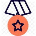 Star Circle Medal Of Honor Icon