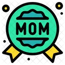 Medal Mom Mother Day Icon