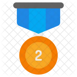 Second Medal  Icon