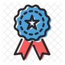 Medal Ribbon Patriot Icon