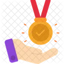 Medal Hand Reward Icon