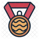 Medal Award Aquatic Sport Icon