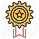 Medal Badge Star Icon