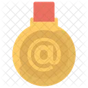 Medal Online Gold Icon