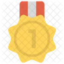 Ouro Medalha Jogo Ícone