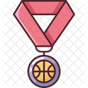 Medalha Vitoria Basquete Icon