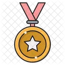 Medalha Distintivo Premio Icon