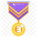 Medalha Premio Premio Ícone