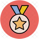 Medalha Premio Estrela Ícone