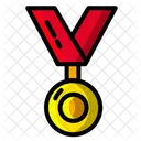 Medalha Vencedor Distintivo Ícone