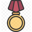 Medalha Distintivo Trofeu Ícone