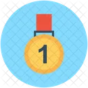 Medalha Posicao Primeiro Ícone