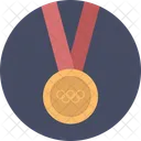 Medalha Ouro Prata Ícone