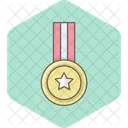 Medalha Distintivo Conquista Ícone