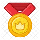 Coroa Medalha Premio Ícone