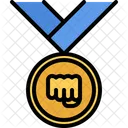 Medalha de artes marciais  Ícone