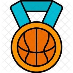 Medalha de basquete  Ícone