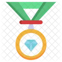 Medalha de diamante  Ícone