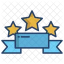 Medalha de três estrelas  Ícone