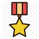 Medalha estrela  Ícone