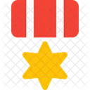 Medalha Estrela Medalha Recompensa Ícone