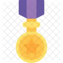 Medalha estrela  Ícone