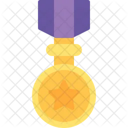 Medalha estrela  Ícone